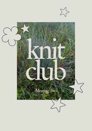Knit Club July - Meeting Two - Prairie Intarsia Continued