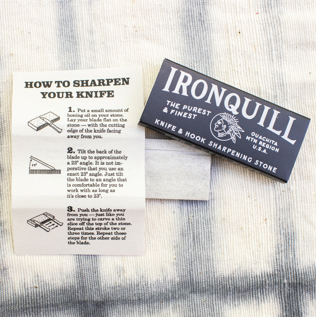 Ironquill Knife & Hook Sharpening Stone Made in Arkansas, USA Stone  Quarried in the Ouachita Mountains of Central Arkansas