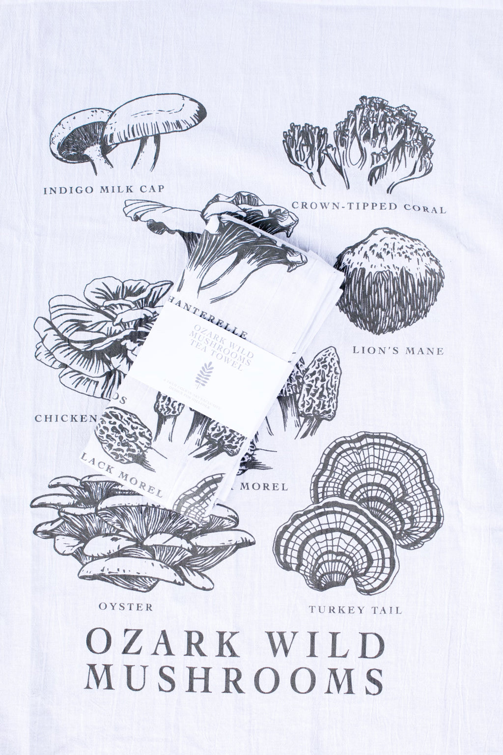 Mushroom Tea Towel — NATURE WALK