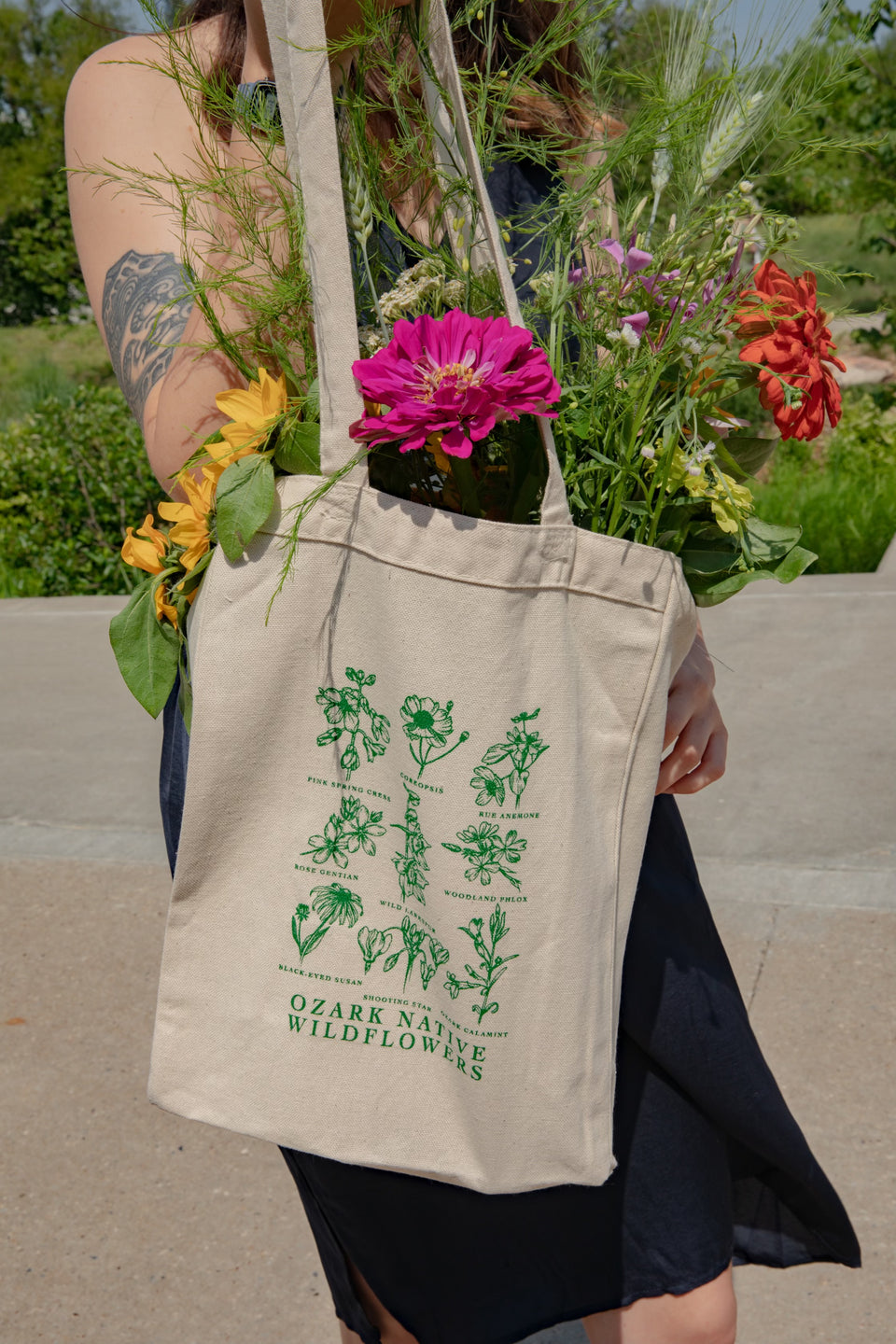 Wildflowers of the Ozarks Tote Bag