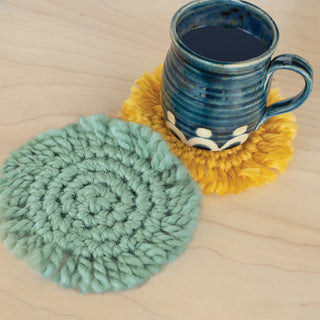Boho Coasters Crochet Kit