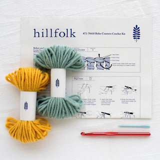Boho Coasters Crochet Kit
