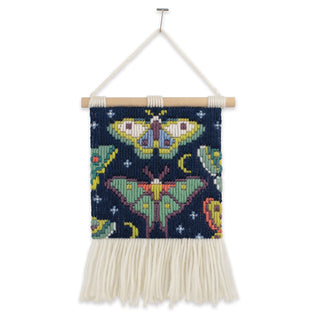 Midnight Moth Bargello Needlepoint Kit