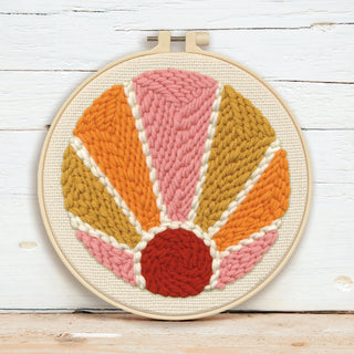 Sunrise Punch Needle Kit
