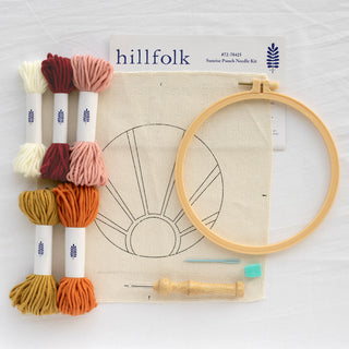 Sunrise Punch Needle Kit