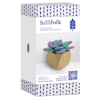 Succulent Needle Felting Kit
