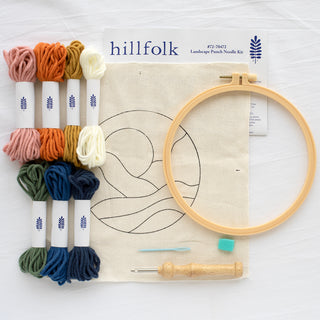 Landscape Punch Needle Kit