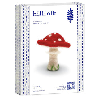 Mushroom Needle Felting Kit