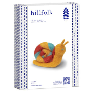 Snail Needle Felted Kit - Hillfolk