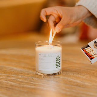 Hillfolk Glass Candle
