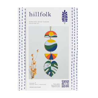 Wood Monstera Painting Kit