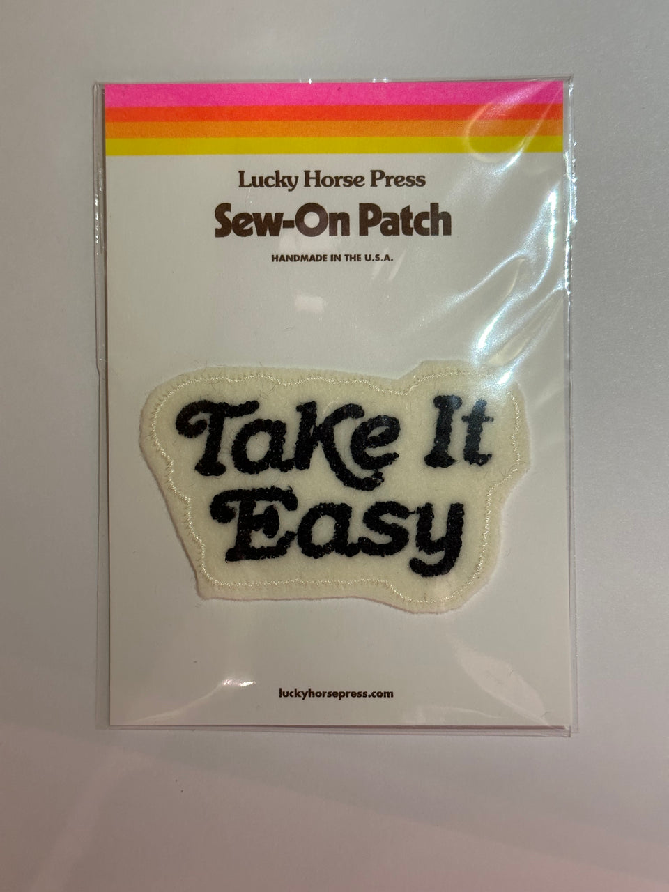 Lucky Horse Press Sew-On Patch