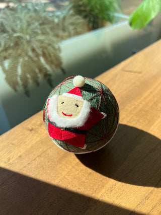 Santa Claus Temari  (手まり) Ornament Workshop