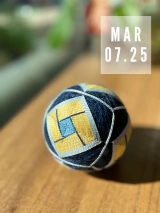 March Temari  (手まり) Workshop