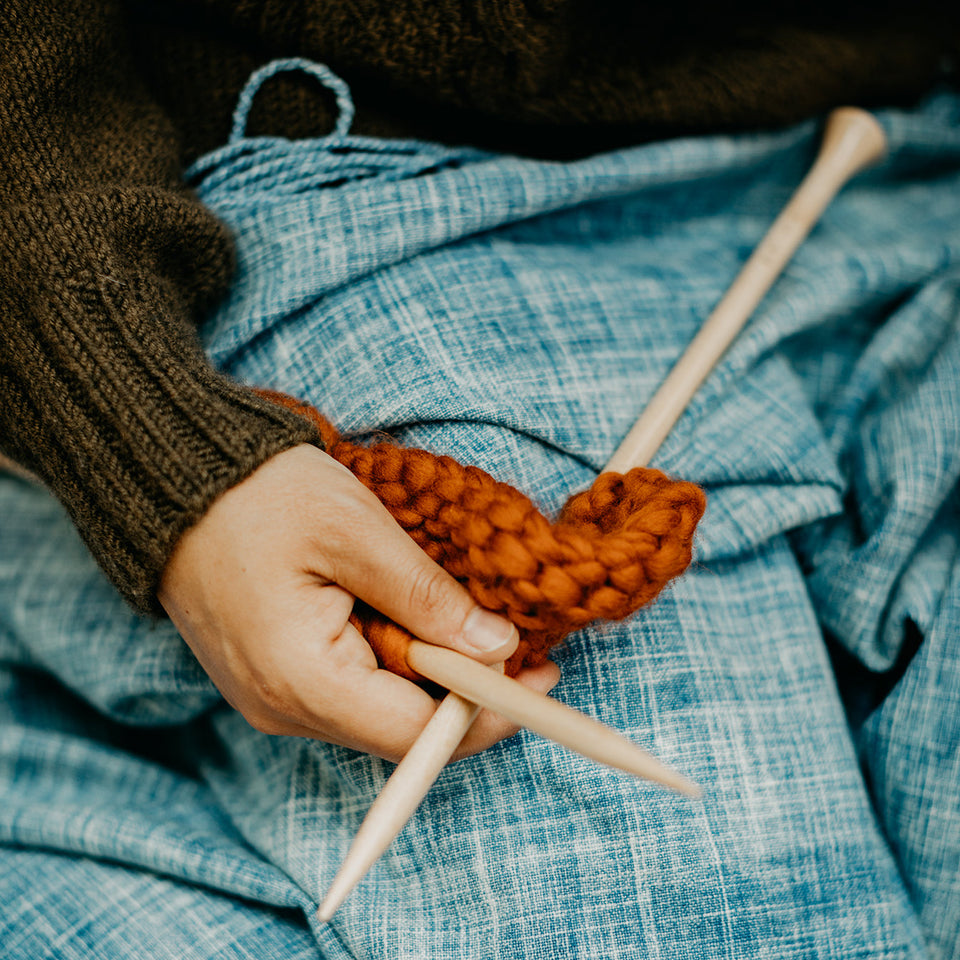 April Learn to Knit