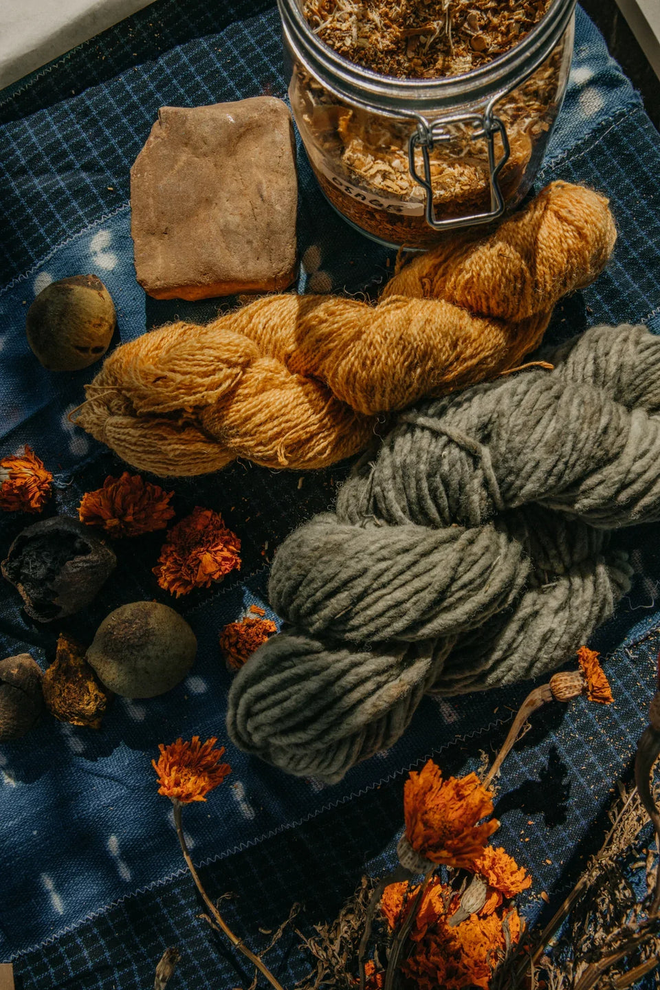 February Yarn Natural Dyeing
