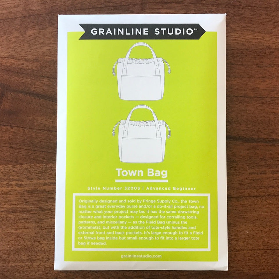Grainline studio town bag