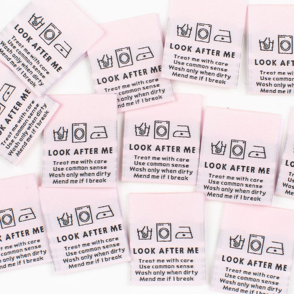 Look After Me - Woven Labels 8pk
