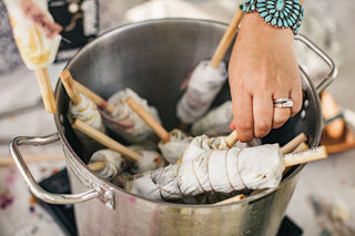 Botanical Bundle Dyeing - January