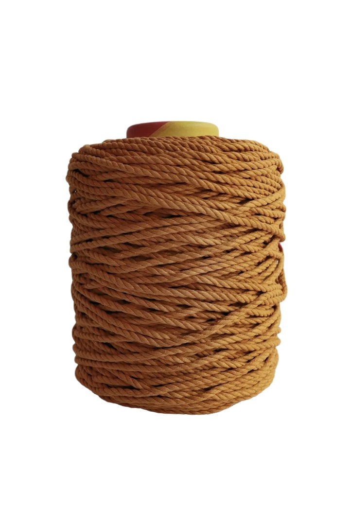Hazel 5mm 100% Recycled Cotton Rope - 600ft Spool