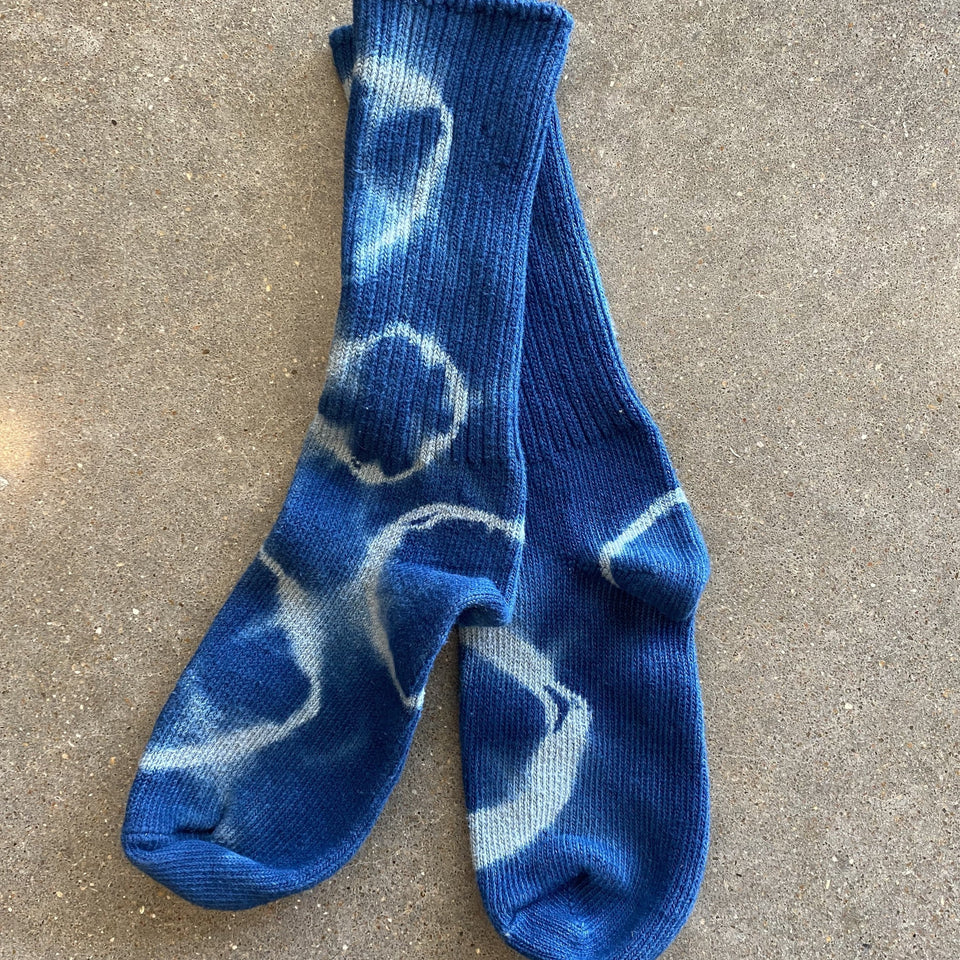Hillfolk Indigo Socks