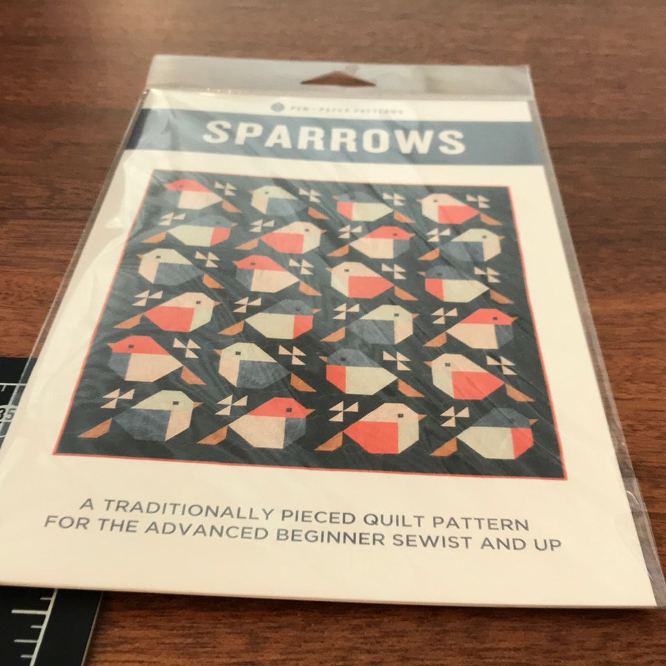 Sparrows Pen + Paper Patterns