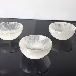 Selenite bowls